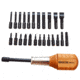 Grace USA Gunsmith Mag Tip Screwdriver Set, 24 Bit, Wood, GRMT24
