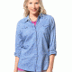Gramicci Didra Shirt - Women's-Blue Chambray-Small