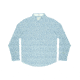 Gramicci Ladder Stripe Long Sleeve Shirt - Mens-Indigo Blue-Large