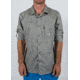Gramicci No-Squito Mens Long Sleeve Shirt, Stainless Steel, Large, M-6221-D1STS-LG