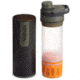 Grayl UltraPress Purifier Bottle, Camp Black, 16.9 oz, 500-CMP