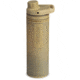 Grayl UltraPress Purifier Bottle, Desert Tan, 16.9 oz, 500-DTN