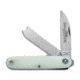 Great Eastern Cutlery GEC #35 Farm &amp; Field Calf Pen Pocket Knife 3.6" NifeBrite Acrylic 350217, White, 1095, adult, BHQ-78009