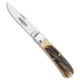 Great Eastern Mustang #74 Folding Knife, 3.00in, 1095, Drop Point Blade, Bone, Tan Handle, Tan/Gray, 6.875 inch, BHQ-117927