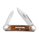 Great Eastern Cutlery GEC Northfield UN-X-LD Cutlery White Owl 3.25" Pocket Knife Cowhide Jigged Bone, Brown/White, 1095, adult, BHQ-138106