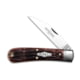 Great Eastern Northfield UN-X-LD Folding Knife, 3.10in, 1095, Wharncliffe Blade, Bone, Purple Handle, Sage Horsecut India Bone, Purple/Gray, 6.95 inch, BHQ-195611