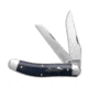 Great Eastern Tidioute Cutlery Folding Knife, 3.00in, 1095, Clip Point, Sheepsfoot Blade, Blue Handle, Blue/Silver, 7.00 inch, BHQ-223790
