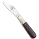 Great Eastern Two Acorn Barlow Folding Knife, 3.00in, 440, Clip Point Blade, Micarta, Black/Red Handle, Black/Red/Gray, 6.875 inch, BHQ-136485