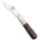Great Eastern Two Acorn Barlow Folding Knife, 3.00in, 440, Clip Point Blade, Micarta, Black/Red Handle, Black/Red/Gray, 6.875 inch, BHQ-136485