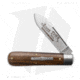 Great Eastern Tidioute Cutlery Exotic Mexican Folding Knife, 3.00in, 1095, Drop Point Blade, Wood, Brown Handle, Brown/Gray, 6.85 inch, BHQ-187082