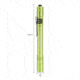 Greatlite 150 Lumen Cree LED Pen Light, Green, 32837