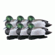 Greenhead Gear Over-Size Duck Decoy,Blue-Bills,1/2 Dozen 73039