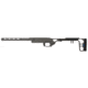 Grey Birch MFG Remington 700 SA 10in Forend/Folding Stock Chassis System, Black, LaChassis-700SA-10-BLK
