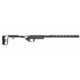 Grey Birch MFG Remington 700 SA 16in Forend/Folding Stock Chassis System, Black, LaChassis-700SA-16-BLK