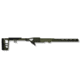 Grey Birch MFG Ruger 10/22 10in Forend/Folding Takedown Chassis System, Olive Drab Green, LaChassis-TKD-ODG