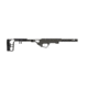 Grey Birch MFG Tikka T1X 5in Forend/Folding Stock Chassis System Right Hand, Black, LaChassis-T1X-RH-5-BLK