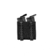Grey Ghost Gear Double M4/Pistol Mag Pouch, MALICE Clips for MOLLE/PALS, Black 10099-2