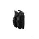 Grey Ghost Gear Double M4/Pistol Mag Pouch, MALICE Clips for MOLLE/PALS, Black 10099-2
