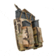 Grey Ghost Gear Double M4/Pistol Mag Pouch, MALICE Clips for MOLLE/PALS, MultiCam 10099-5