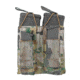 Grey Ghost Gear Double M4/Pistol Mag Pouch, MALICE Clips for MOLLE/PALS, MultiCam 10099-5