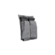 Grey Ghost Gear Double Pistol Mag Pouch, MALICE Clips for MOLLE/PALS, Wolf Gray 1019-28