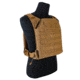 Grey Ghost Gear Minimalist Plate Carrier W/ Roc Attachments, Coyote Brown, 0009-14