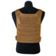 Grey Ghost Gear Minimalist Plate Carrier W/ Roc Attachments, Coyote Brown, 0009-14