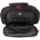 Grey Ghost Gear Range Bag, 1260 cubic inches, Black with Red Zipper Pulls, 60200-2