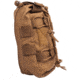 Grey Ghost Gear Slim Medical Pouch, Malice Clips for MOLLE/PALS, Coyote Brown, 4002-14