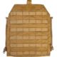 Grey Ghost Gear SMC MOLLE Zip On Panel, Coyote Brown, GTG0367-14