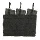 Grey Ghost Gear Triple 5.56 Mag Panel, MALICE Clips for MOLLE/PALS, Black 1006-2
