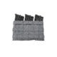 Grey Ghost Gear Triple 5.56 Mag Panel, MALICE Clips for MOLLE/PALS, Wolf Gray 1006-28