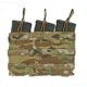 Grey Ghost Gear Triple 5.56 Mag Panel, MALICE Clips for MOLLE/PALS, MultiCam 1006-5
