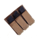 Grey Ghost Gear Triple Pistol Mag Pouch, Coyote Brown, 1020-14