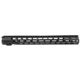 Grey Ghost Precision AR-10 M-LOK Handguard, 18 in, Aluminum, 1.2 lb, Black, GGP-308-18-HG