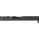 Grey Ghost Precision Version 3 Pistol Slide w/ RMR-DP Pro Cut, Glock 17 Gen 5, 17-4 Stainless Steel, Nitride Coated, Black, GGP-17-5-OC-V3