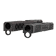 Grey Ghost Precision Glock 17 Gen4 Stripped Slide, RMR Cut, Version 1 - Angled Serration Pattern, 17-4 SS, Black, GGP-17-4-RMR