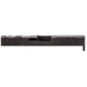 Grey Ghost Precision Glock 19 Gen 4 Pistol Slide w/ RMR-DP Pro Cut, Version 2, Black Nitride, GGP-19-4-OC-V2
