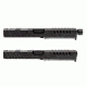 Grey Ghost Precision Glock 19 Gen 4 Slide, Complete - V1RMR w/Threaded Barrel, Black, APGG100023T