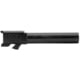 Grey Ghost Precision Match Non-Threaded Pistol Barrel, Glock 19 Gen 5, 9mm, 4 inch, Nitride Finish, Black, BARREL-G19-5-NT-BN