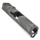 Grey Ghost Precision Glock 19 Gen3 Stripped Slide, RMR Cut, Version 2 - Diamond Checkering Pattern, 17-4 SS, Black, GGP-19-3-RMR-2