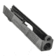 Grey Ghost Precision Glock 19 Gen3 Stripped Slide, RMR Cut, Version 2 - Diamond Checkering Pattern, 17-4 SS, Black, GGP-19-3-RMR-2