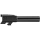 Grey Ghost Precision Match Non-Threaded Pistol Barrel, Glock 43/43x, 9mm, 4 inch, 1-10 Twist Rate, Not Coated, Black, BARREL-G43-NT-NC