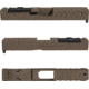 Grey Ghost Precision Version 3 Pistol Slide w/ RMR-DP Pro Cut, Glock 19 Gen 3, 17-4 Stainless Steel, FDE Cerakote, GGP-19-3-OC-FDE-V3