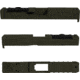 Grey Ghost Precision Version 3 Pistol Slide w/ RMR-DP Pro Cut, Glock 19 Gen 3, 17-4 Stainless Steel, Olive Drab Cerakote, GGP-19-3-OC-OD-V3