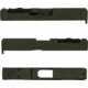 Grey Ghost Precision Glock Version 5 Pistol Slide w/ RMR-DP Pro Cut, for Glock 19 Gen 5, Olive Drab Cerakote, GGP-19-5-OC-OD-V5