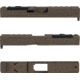 Grey Ghost Precision Version 6 Pistol Slide w/ RMR-DP Pro Cut, Glock 19 Gen 3, 17-4 Stainless Steel, FDE Cerakote, GGP-19-3-OC-FDE-V6