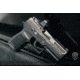 Grey Ghost Precision Sig P320 Full Size Slide Version 1, Stainless Steel, Black, GGP-320-F-BLK-1