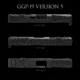 Grey Ghost Precision Version 5 Pistol Slide w/ RMR-DP Pro Cut, Glock 19 Gen 3, 17-4 Stainless Steel, Nitride Coated, Black, GGP-19-3-OC-V5