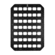 Grey Man Tactical 10.75 x 15 Rigid MOLLE Panel, Black, 000157